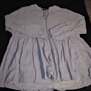 FATE 2 Tiered Lined Babydoll Shirt